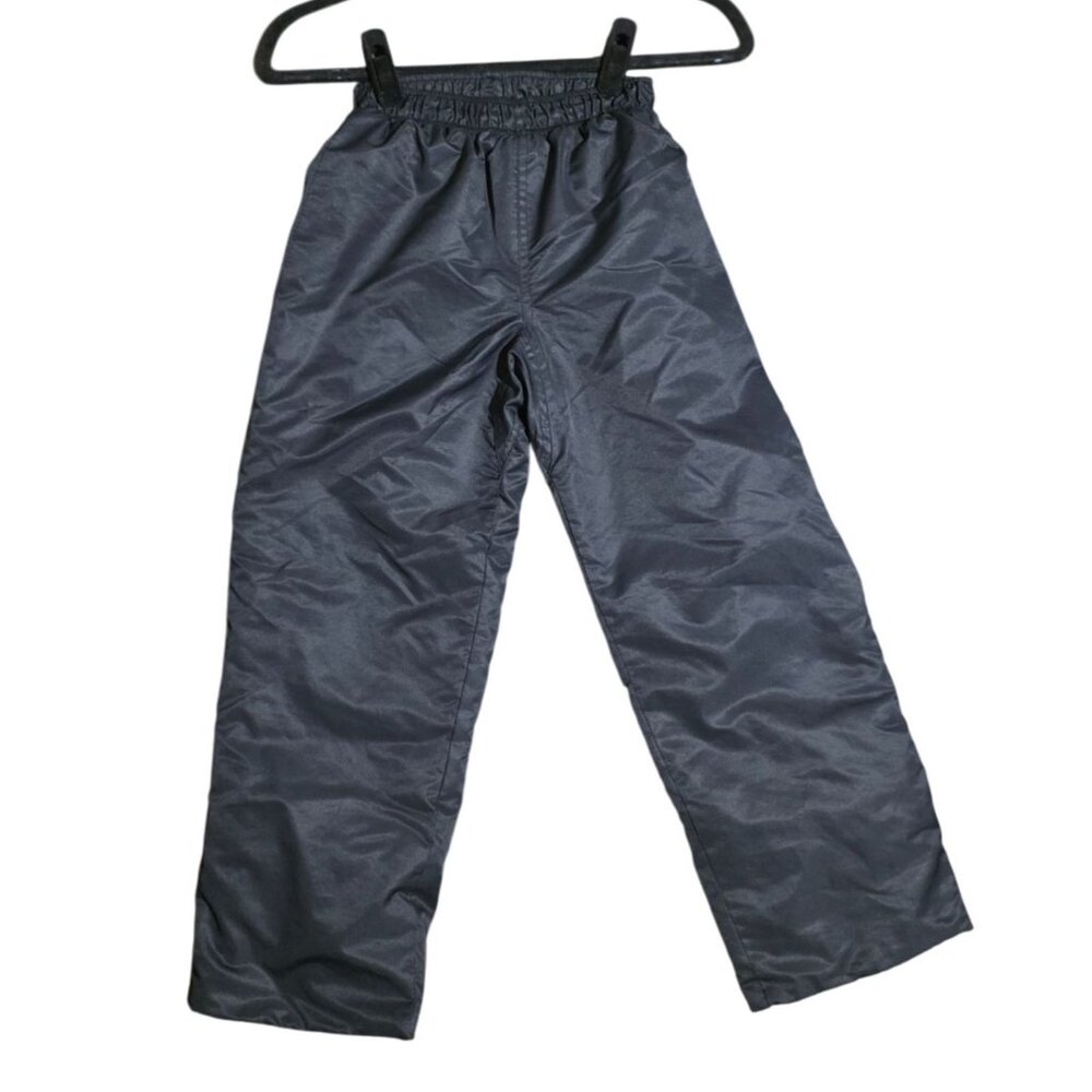 Weatherproof Garment Co Snow Ski Pants Girls 7 Black Fleece Lined Pocket